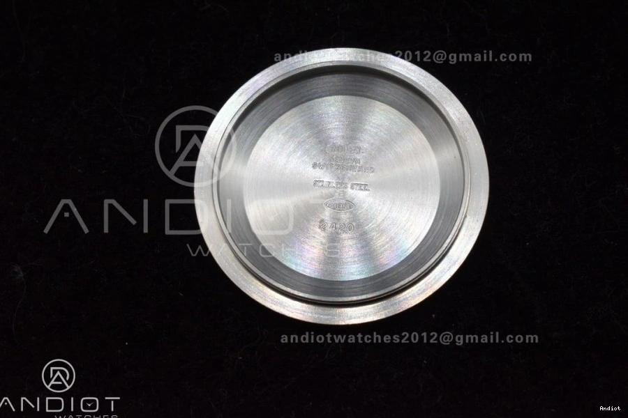 on 326934 ZF Edition Dial Black SS SS Bracelet 904L A2824 Sky-Dweller Best 1:1 0418